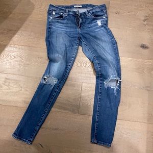 AG destroyed jeans